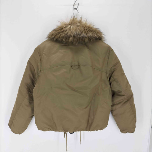 ザラ ZARA フェイクファー襟 ボンバージャケット レディース import:S
