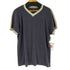 バナナリパブリック BANANA REPUBLIC Vネック S/S コットンニット メンズ import:M