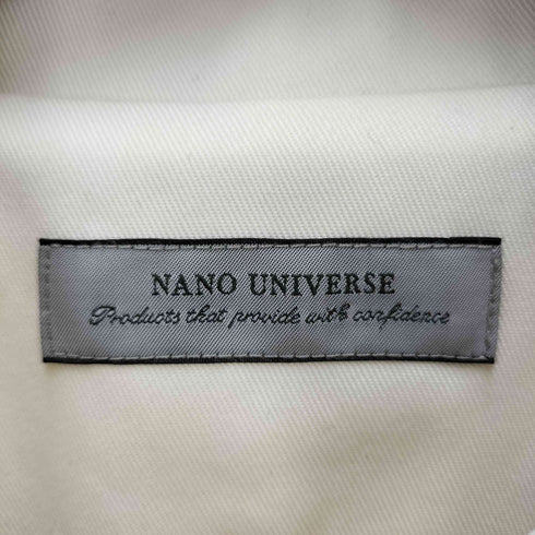 ナノユニバース NANO universe 撥水&花粉ガード加工2way衿ステンカラーコート レディース FREE