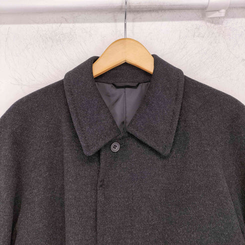 aureate カシミヤ100 比翼 コート メンズ 90A4