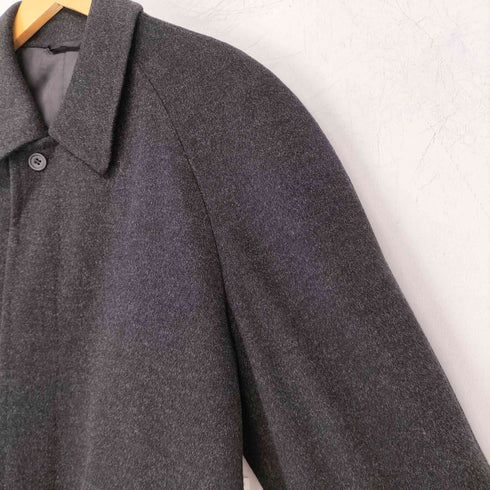 aureate カシミヤ100 比翼 コート メンズ 90A4