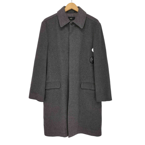イネドオム INED HOMME カシミヤ100 比翼 コート メンズ FREE