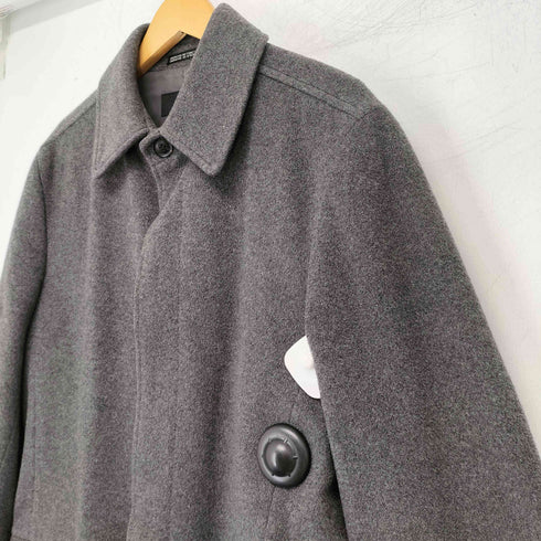イネドオム INED HOMME カシミヤ100 比翼 コート メンズ FREE