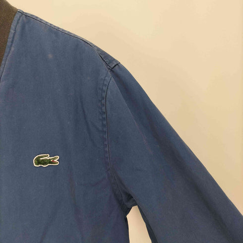 ラコステライブ Lacoste Live ロゴワッペン ダブルジップ 中綿 パフジャケット メンズ EUR:46