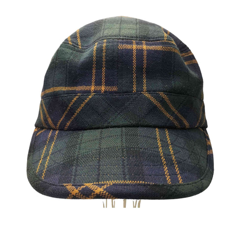 フレッドペリー FRED PERRY ロゴ刺繍 チェック柄 ワークキャップ メンズ