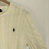 ポロバイラルフローレン Polo by RALPH LAUREN ロゴ刺繍 ケーブル ニット セーター メンズ import:XS