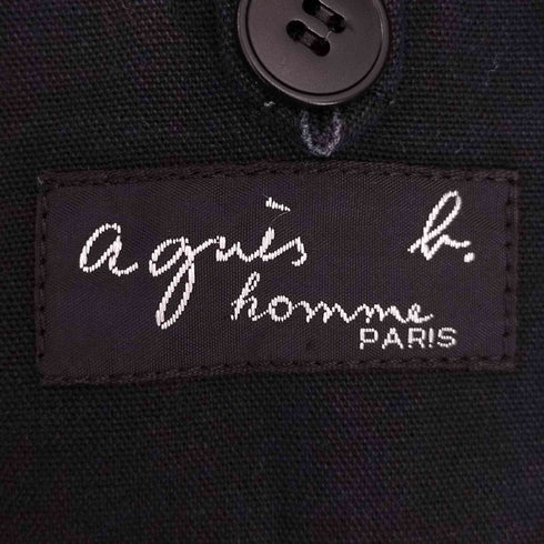 アニエスベーオム Agnes b.homme コットン 3B テーラードジャケット メンズ