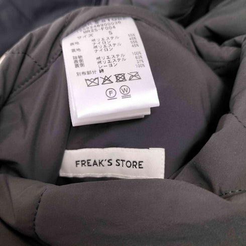フリークスストア FREAKS STORE ビッグシルエット リバーシブル ユーティリティ パディング ジャケット メンズ JPN:S