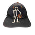 アディダス adidas ヒューマンモチーフ ロゴ刺繍 6パネル ジェットキャップ メンズ