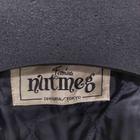 ナツメグ NUTMEG 3B ベロア ムートンジャケット レディース