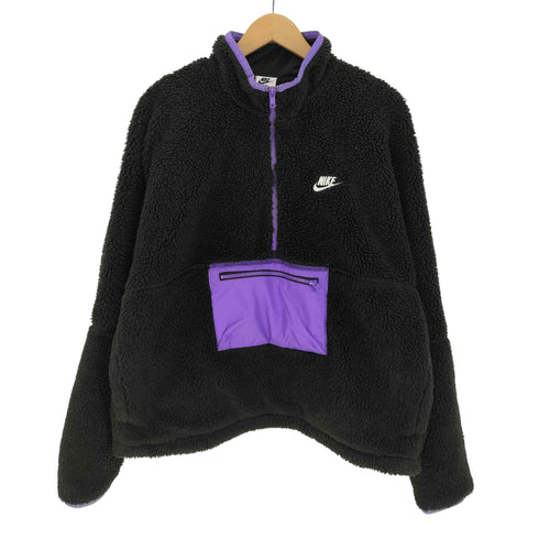 ナイキ NIKE ロゴ刺繍 ボア フリース ジャケット メンズ JPN:L