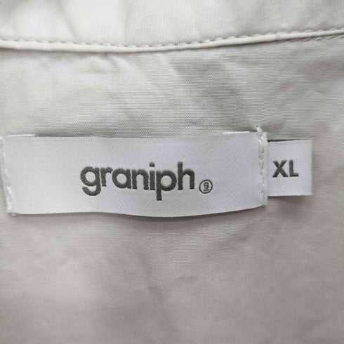 グラニフ graniph バックプリント 特殊ポケット L/S シャツ メンズ JPN:XL