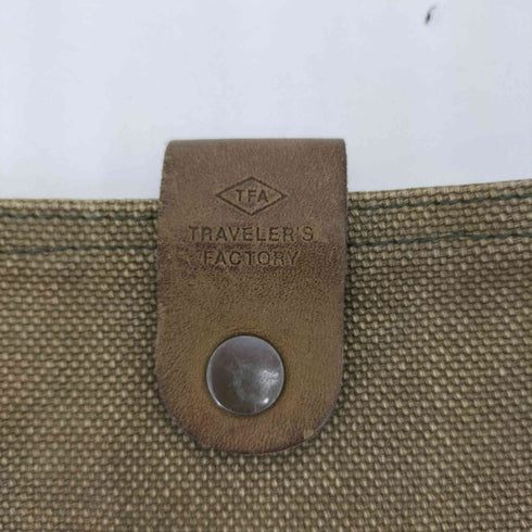 TRAVELER'S FACTORY キャンバス ショルダーバッグ メンズ