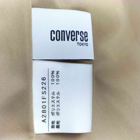 コンバーストウキョウ CONVERSE TOKYO スター アシンメトリー ラップ プリーツスカート レディース