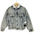 リーバイス Levis 57528 USA製 ケミカルウオッシュデニムボアジャケット メンズ import:L
