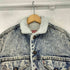 リーバイス Levis 57528 USA製 ケミカルウオッシュデニムボアジャケット メンズ import:L