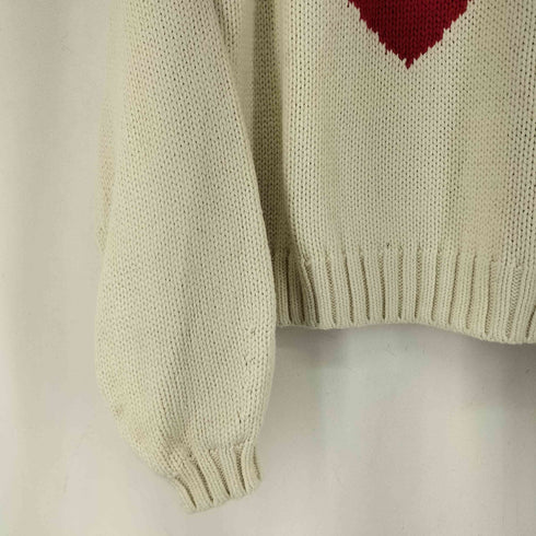 ギャップ Gap ハートデザイン ニットセーター レディース import:S
