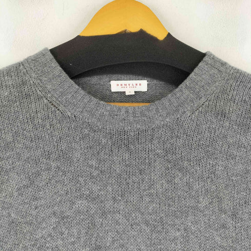 デミリー DEMYLEE CASHMERE100% カシミヤ クルーネック セーター メンズ JPN:S