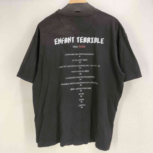 ランバン LANVIN Les Enfants Terribles プリント S/S カットソー メンズ JPN:52