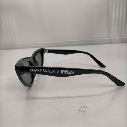 Hypebae x Shake Shack キャッツアイ型 サングラス 眼鏡 メガネ 度なし レディース