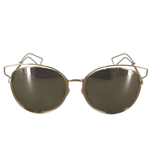 ディオール Dior DIOR SIDERAL2 シデラル ゴールド フレーム カラー レンズ サングラス 眼鏡 メガネ 度なし メンズ