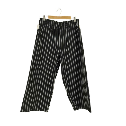 クックマン COOKMAN ストライプ柄 ワイド シェフパンツ メンズ XL