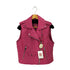 ザラ ZARA フェイクレザー ライダースベスト レディース import:M