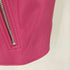 ザラ ZARA フェイクレザー ライダースベスト レディース import:M