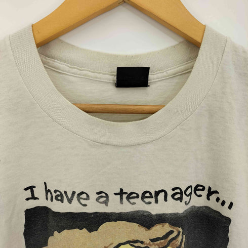 90s USA製 SCREEN STARSボディアート プリント クルーネック 半袖 Tシャツ シングルステッチ コピーライト1992 メンズ import:L