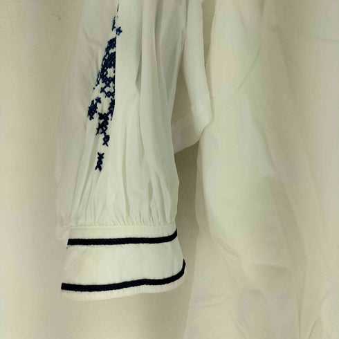 ポロラルフローレン POLO RALPH LAUREN エンブロイダードコットン 刺繍 ブラウス レディース SP