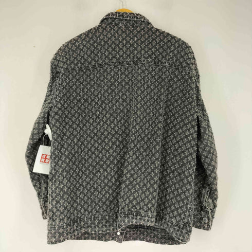 CHARMINGL XZZ デザインブラックデニムジャケット レディース import:S
