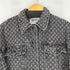 CHARMINGL XZZ デザインブラックデニムジャケット レディース import:S