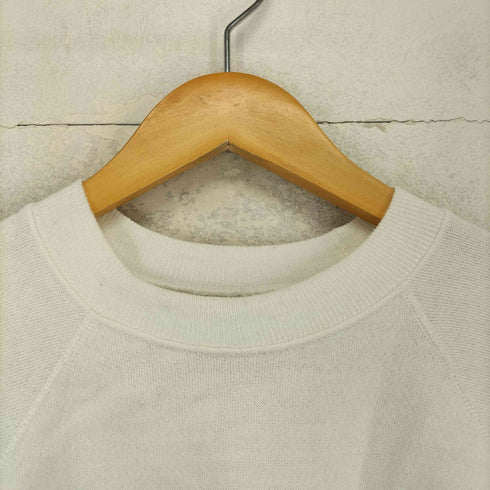 ヘインズ Hanes 80s USA製 フロントプリントラグランスウェット メンズ M