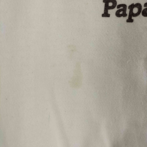 ヘインズ Hanes 80s USA製 フロントプリントラグランスウェット メンズ M