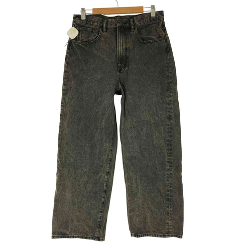 ユニクロ UNIQLO バギージーンズ メンズ 32