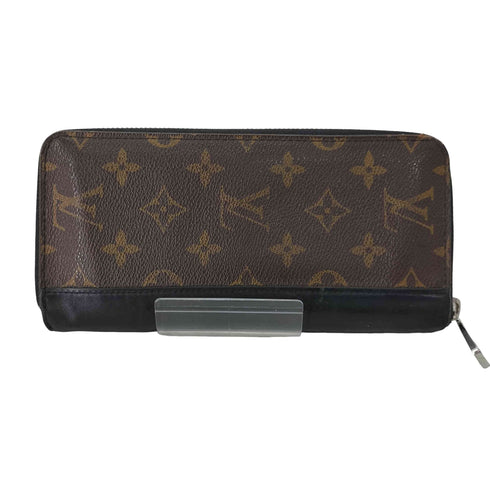 ルイヴィトン LOUIS VUITTON ヴェルティカル モノグラム・マカサー ジッピーウォレット メンズ