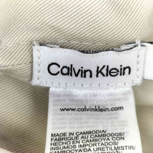 カルバンクライン CALVIN KLEIN 刺繍ロゴ バケットハット レディース ONE SIZE