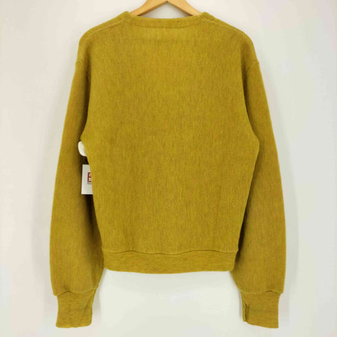 ブレント BRENT 60s~70s 吹き出しタグ アクリル Vネックカーディガン メンズ import:L