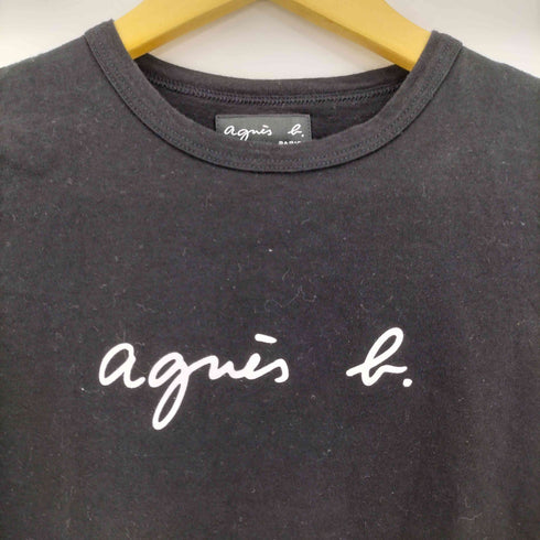 アニエスベー agnes b. PARIS ロゴ プリント Tシャツ レディース T1