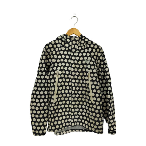 ヘリーハンセン HELLY HANSEN ドット柄 ナイロン レインジャケット マウンテンパーカー メンズ import:L