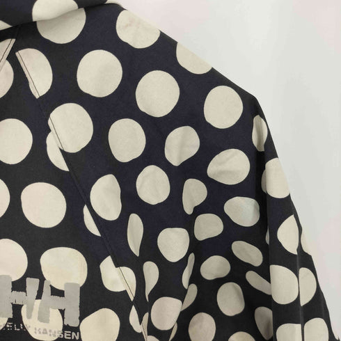 ヘリーハンセン HELLY HANSEN ドット柄 ナイロン レインジャケット マウンテンパーカー メンズ import:L