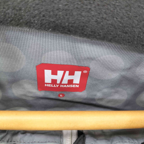 ヘリーハンセン HELLY HANSEN ドット柄 ナイロン レインジャケット マウンテンパーカー メンズ import:L