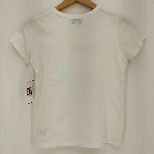 アニエスベー agnes b. PARIS ロゴ プリント Tシャツ レディース JPN:1