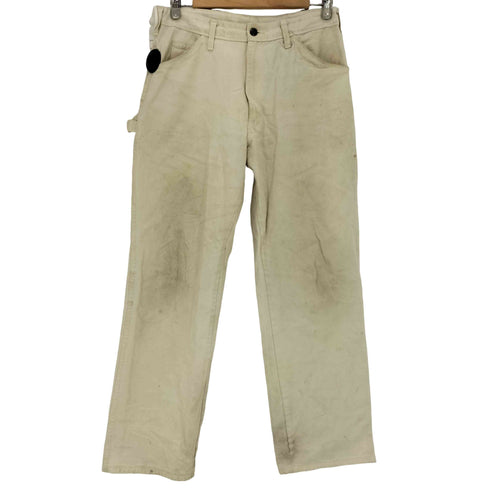 ディッキーズ Dickies 80s USA製 チビタグ 42TALON ジップフライ コットン ペインターパンツ メンズ 34×32