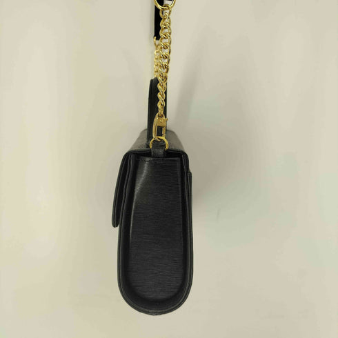 ハナエモリ HANAE MORI サークルロゴプレート レザー 2WAY ハンド ショルダーバッグ レディース