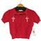 十字架チャーム S/S シャツ レディース import:S