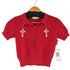 十字架チャーム S/S シャツ レディース import:S