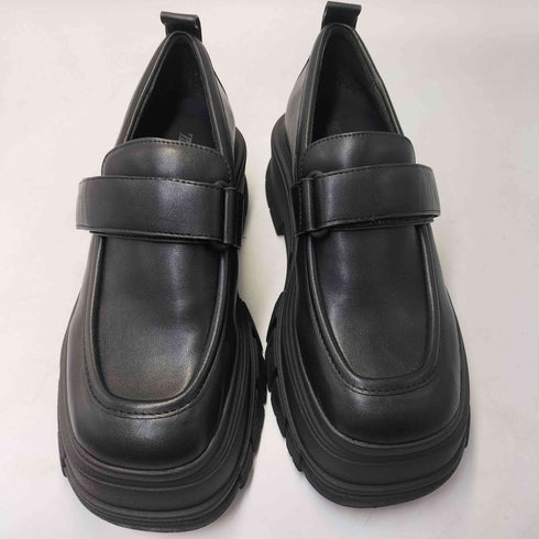 ザラ ZARA プラットフォームローファー レディース EUR:36