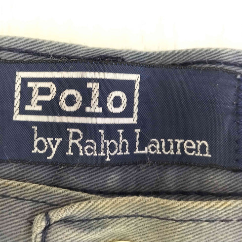 ポロバイラルフローレン Polo by RALPH LAUREN 80s USA製 紙タグ コットン ベイカーパンツ 襤褸 ボロ メンズ US:34-35