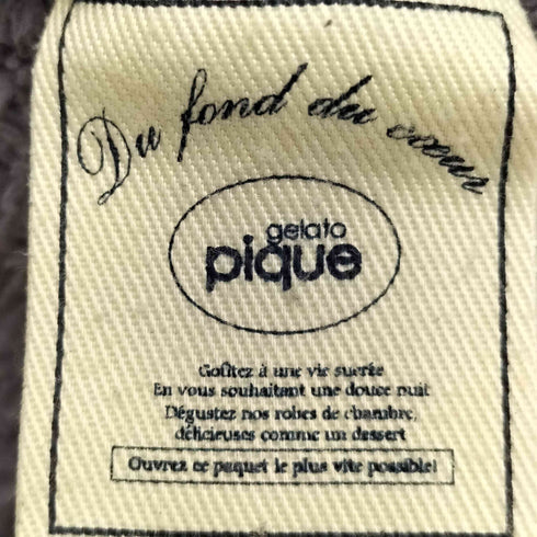 ジェラートピケ gelato pique ロゴ刺繍 ショートパンツ レディース FREE